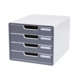 시스맥스 디럭스칼라서류함4단 GR 회색 280046 W290xD340xH240mm (1개입)