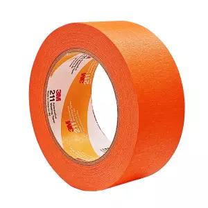 3M 211 주황 마스킹 테이프 45mm x 40M 종이 테이프 차량 차량용 도장 페인팅