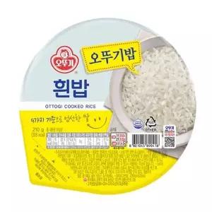 오뚜기 맛있는 오뚜기밥 210g x 10개