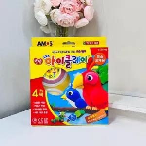아모스 탱탱 아이클레이/클레이/만들기/놀이/점토/색점토/어린이/공예/칼라/키즈/컬러/클래이/아트/유아