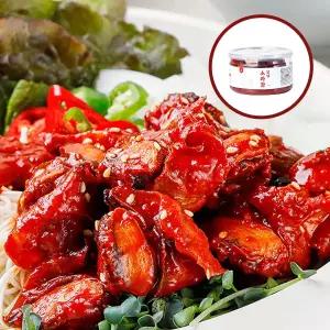 어촌명가 먹기편한 간편 밥도둑 양념 통 소라장 350g x 1개