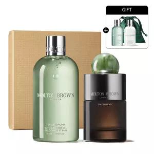 (선물포장) 티 세레모니 2종 기프트 세트 (샤워젤 300ml + 오 드 퍼퓸 100ml)
