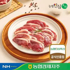 농협안심오리 대패 오리 슬라이스 200g x 3팩