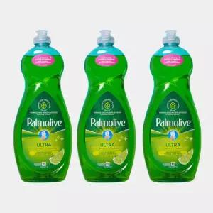 팜올리브 울트라 (프랑스산) 고농축 주방세제 750ml - 라임프레쉬 x 3개
