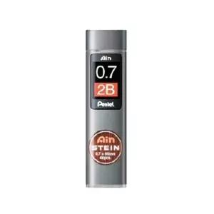 펜텔 아인 슈타인샤프심 C277-2B (0.7mm) (10개입) 단단한샤프심