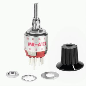 MRA112-A-11XB MR-NA112 밀폐형 로터리 스위치 NKK MR-A206 MR-A403 MRY106