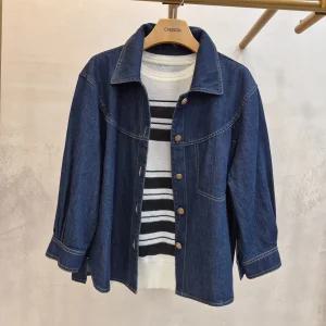 9부소매 청재킷 ODCFJP54DG