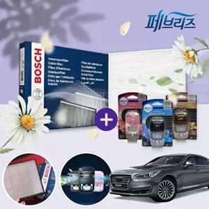 고품질 제네시스EQ900 향기 강약조절 가능 패브리즈 차량용 방향제 보쉬 에어컨 차량용 패브리즈 WFNZE6R
