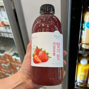 복음자리 과일듬뿍 딸기청 1kg / 딸기라떼 딸기에이드!