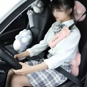 TKB 차량용 발바닥 젤리 등헤드벨트 쿠션