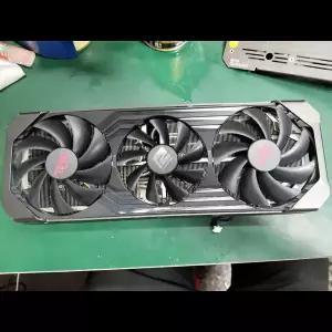 백플레이트가 있는 파워컬러 레드 데빌 RX6700XT 비디오 카드 화이트용 라디에이터 쿨러