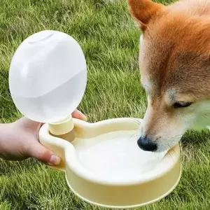 강아지산책 물병 휴대용 물통 반려동물 급수기 외출 야외 물그릇