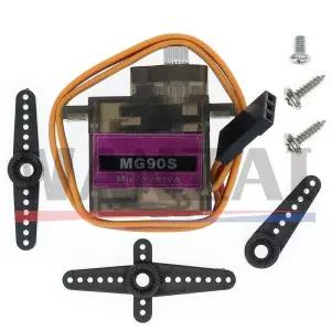 금속 기어 디지털 서보 RC 헬리콥터 비행기 보트 자동차 MG90 9G 개