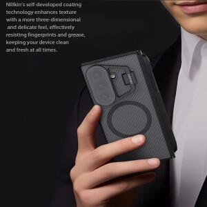 닐킨 삼성 호환 갤럭시 Z 폴드 7 5G 마그네틱 케이스 카메라 보호 투명 스탠드 커스텀 S펜 커버 프로텍터
