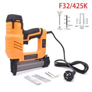 2 in 전기 스테이플러 건 전동 타커 브래드 네일 프레이밍 F32/425K 공구 20V