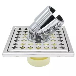 세탁겸용육가 75mm_세탁실 스텐 덮개 하수구 캡 마개 연결 배수구 기 트랩