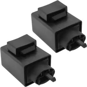 OOTEC 2Pcs LED 표시등 플래셔 릴레이 3핀 혼다 CRF300L VTR000F 패스트 플래시 픽스 38300KK995