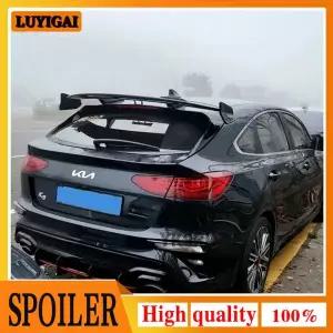 년부터 년까지 기아 K3 GT 해치백 KS 자동차 링 카본 파이버 리어 스포일러 트렁크 립 윙 스포츠 바디 키트