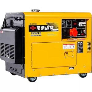 디젤발전기 경유 엔진 저소음 5 6 8KW 컨트롤러 직영 자가발전기 듀얼 교체용