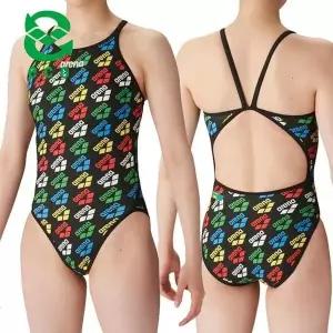 [하프클럽/셀러허브_아웃도어]아레나 수입 여자 탄탄이 원피스 수영복 J55460