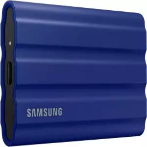 삼성 T7 쉴드 휴대용 SSD 1TB USB 3.2 Gen.2 외장 블루 MU-PE1T0R/EU