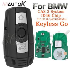 BMW 호환 CAS 3 시스템 3/5 시리즈 Z4 X6 X5 E60 ID46 315LP/315/433/868Mhz 키리스 고 차량용 리모컨 키