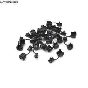 20피스 스트레인 릴리프 부싱 6N-4 SJT 18AWG T = 0.5 ~ 1.6mm 나일론  블랙