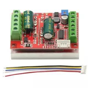 전진/후진/브레이크 기능이 있는 DC 660V 400W 3상 홀 브러시리스 모터 컨트롤러 보드 BLDC PWM PLC