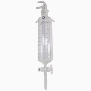 오존화된 식염수용 유리 버블러가 있는 500ml 산소 공급 및 통기용 실험실 장비