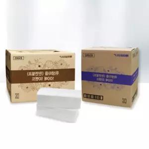 휴지 욕실인테리어 페이퍼타올 핸드 화장실 무형광 위생 2000매