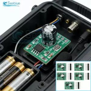 DC 2.5-5V 소음 방지 미니 디지털 앰프 모듈 AXS2031 오디오 보드, 조절 가능 5PCS