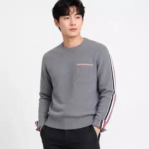 톰브라운 밀라노 스티치 울 니트 MKA367A Y1002 035