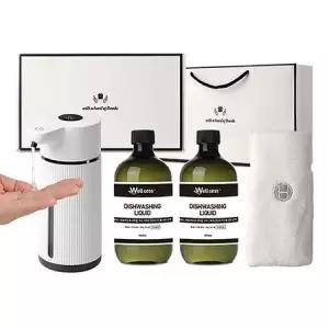 웰세스 WG-153GT 대용량 젤 자동디스펜서1P+주방세제2P+핸드타올1P 선물