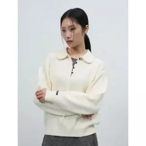 제너럴아이디어 루즈핏 라운드 카라 풀오버 [IVORY] WBE4L05535 472307
