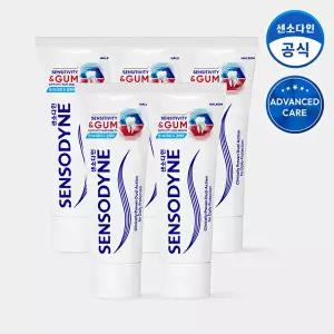 [센소다인][센소다인] 센서티비티 앤 검케어 치약 100g x5개