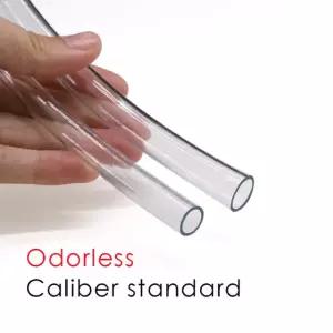 PVC 소프트 호스 튜브 무취 펌프 워터 ID 플렉시블 하이 퀄리티 2 투명 플라스틱 ID 2mm x 4mm OD 2 옵션 1