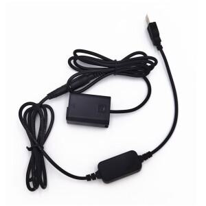 Np fw50 더미 배터리 5V USB 컨버터 AC-PW20 PW20 DC 커플러 소니호환 알파 7 a7 a7II A3000 NEX5