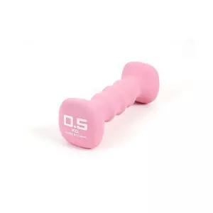 소음방지 헬스기구 핑크 미니 웨이트 홈트 아령 네오프렌 0.5kg