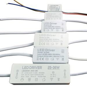 AC85-265V 정전류 드라이버  변압기 전원 공급 장치 모듈  LED 1W  3W  4W  7W  8W  300mA