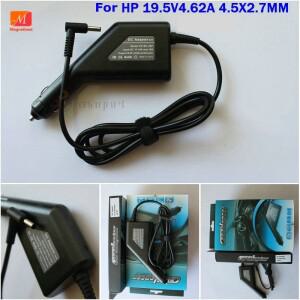 19.5V 4.62A 90W 노트북 자동차 충전기 DC 어댑터 hp 호환 파빌리온 M4 Q117 14 15 17 14-E023TX E024TX 4.
