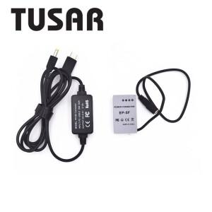 보조베터리 USB C 변환기 PD + EN-EL24 더미 배터리 EP-5F 4017pin 카메라 DC 커플러 니콘 호환 1 J5