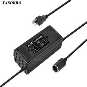 AC 110v/220v를 DC 12V로 변환하는 20A 240W 차량용 시거잭 소켓 AC/DC 전원 어댑터 (냉각 팬 포함  인플레