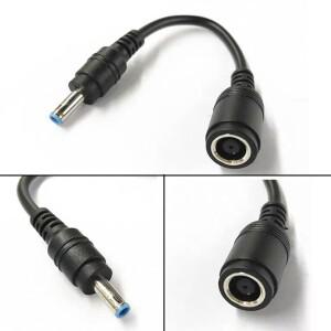 전원 커넥터 컨버터 케이블 DC 잭  암 7.4mm x 5.0mm-4.5mm 3.0mm 수 충전기 어댑터  델 hp 호환용