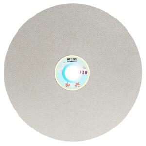 1개 8 인치 200mm 다이아몬드 그라인딩 디스크 코팅 플랫 랩 휠 연마 휠 쥬얼리 폴리 쉬드 46-2000 그릿