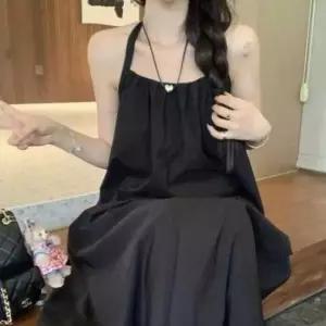 맥시 롱 원피스 홀터넥 휴양지 리조트 룩 바캉스 코디