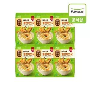 [풀무원] [반듯한식]1분즉석국 계란북엇국 (6g5ea)X6개18866055673610