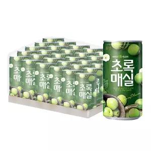 웅진 초록매실 180ml (30캔) #안전박스포장