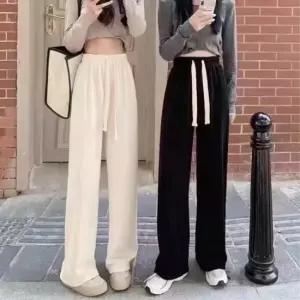 데일리 편한 밴딩 골지 팬츠 UC-0165 키작녀바지 여성면바지 기모팬츠 카고팬츠 조거팬츠