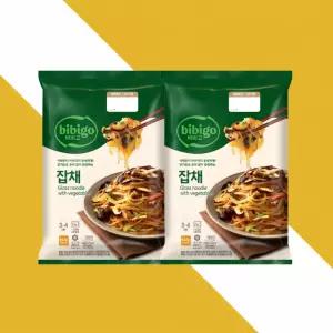 비비고 잡채 644g 3~4인분 2개 냉동잡채 간편식 반찬요리 집들이음식