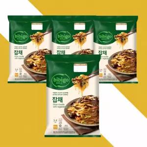 비비고 잡채 644g 3~4인분 4개 냉동잡채 간편식 반찬요리 집들이음식
